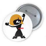 Lord on my side (F) - pin button