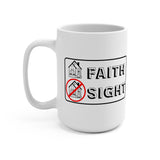 Live by faith - mug