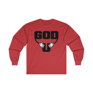 God has His hands on you - long sleeve