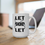 Let go and let God - mug