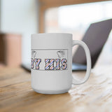 By His stripes - mug