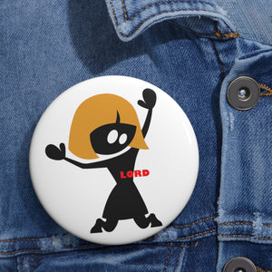 Lord on my side (F) - pin button