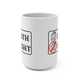 Live by faith - mug