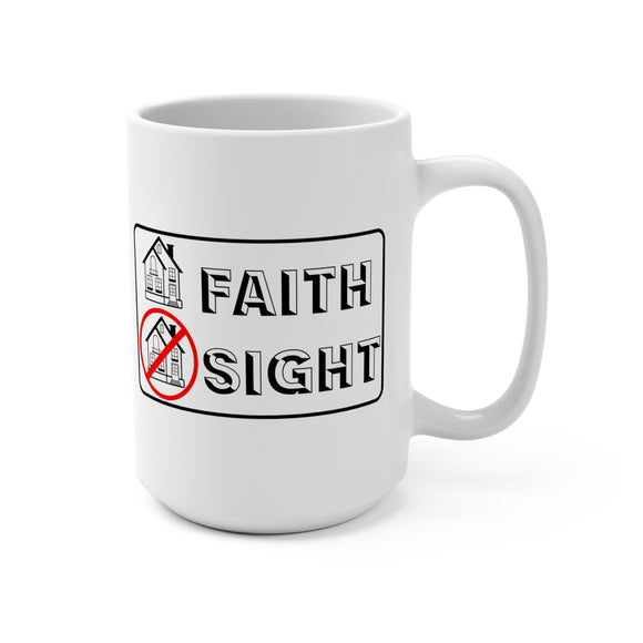 Live by faith - mug