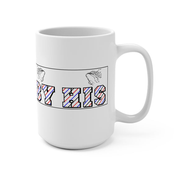 By His stripes - mug