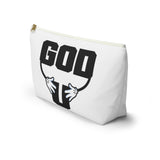 God has His hands on you - accessory pouch