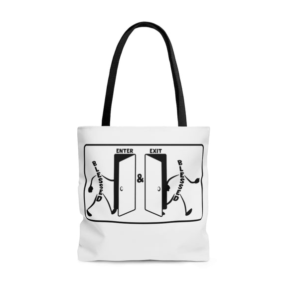 Blessed going in and Blessed going out - tote bag