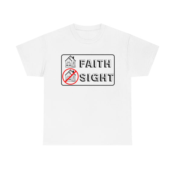 Live by faith - cotton tee