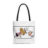 Submitting to the lamb (F) - tote bag