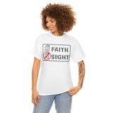 Live by faith - cotton tee