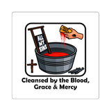 Cleansed by the blood - sticker