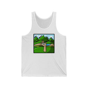 Lifting my eyes - tank top