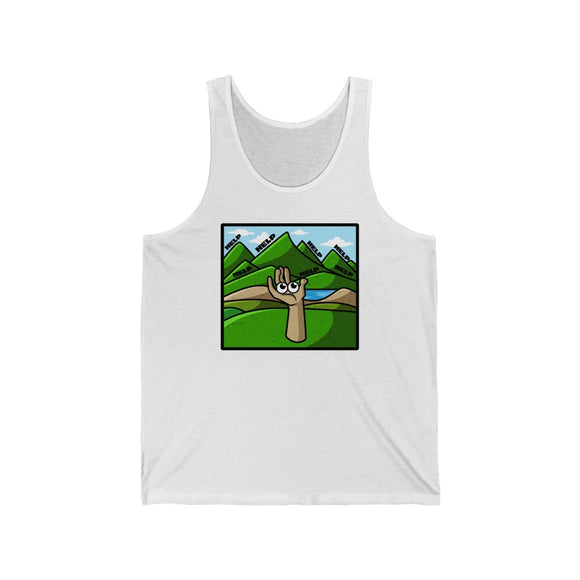 Lifting my eyes - tank top