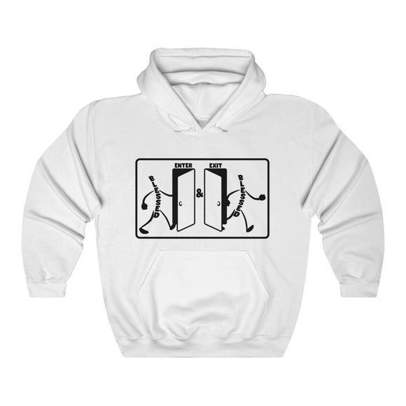 Blessed going in and Blessed going out - hoodie