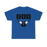 God has His hands on you - cotton tee