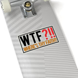 WTF - sticker