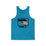 Teach my finger to  fight - tank top