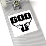 God has His hands on you - sticker