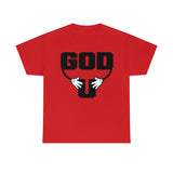 God has His hands on you - cotton tee