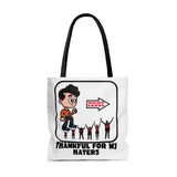 Thankful for my haters - tote bag