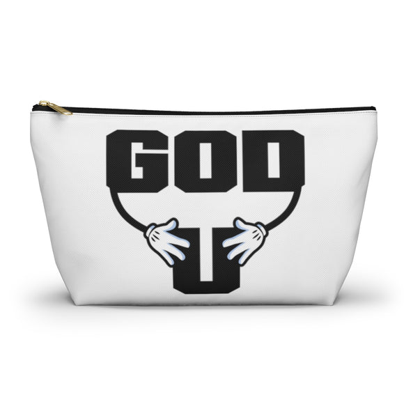 God has His hands on you - accessory pouch