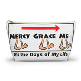 Mercy and grace will follow me - accessory pouch