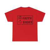 Live by faith - cotton tee