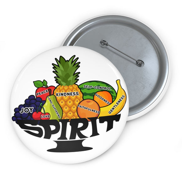 Fruits of the Spirit - pin button
