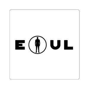 E Man U L - sticker