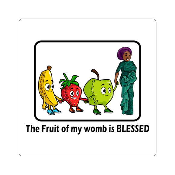 Fruit of my womb (B) - sticker