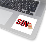 Cost of sin - sticker