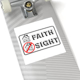 Live by faith - sticker