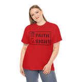 Live by faith - cotton tee