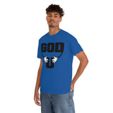 God has His hands on you - cotton tee