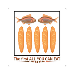 The first all you can eat - sticker