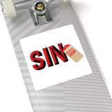 Cost of sin - sticker