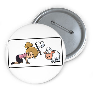 Submitting to the lamb (F) - pin button