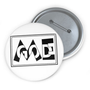 GOD in me - pin button