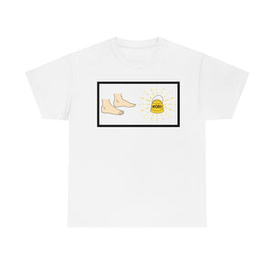 Light unto my feet - cotton tee