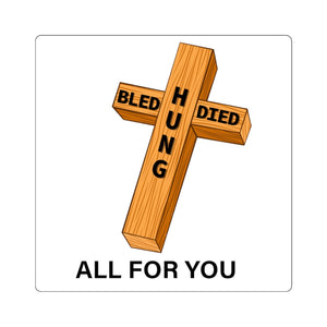 All for you - sticker