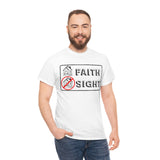 Live by faith - cotton tee