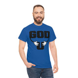 God has His hands on you - cotton tee