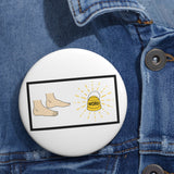 Light unto my feet - pin button