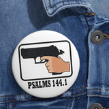 Teach my fingers to fight - pin button