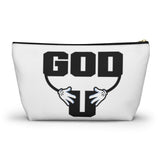 God has His hands on you - accessory pouch