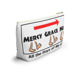 Mercy and grace will follow me - accessory pouch