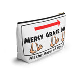 Mercy and grace will follow me - accessory pouch