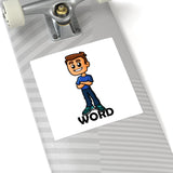 Standing on the word (M) - sticker