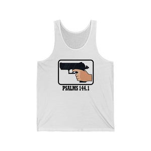 Teach my finger to  fight - tank top