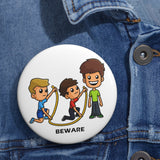 Beware how you measure (M) - pin button